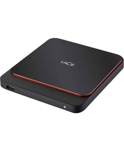 LaCie Portable 500 GB Externe SSD harde schijf (2.5 inch) USB-C Zwart