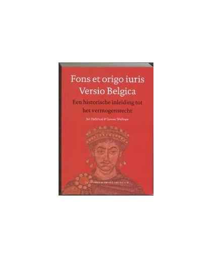 Fons et origo iuris Versio Belgica. een historische inleiding tot het vermogensrecht, Jan Hallebeek, Paperback