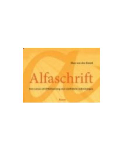 Alfaschrift. een cursus schriftbeheersing voor anderstalige analfabeten, Van den Brandt, Mary, Paperback