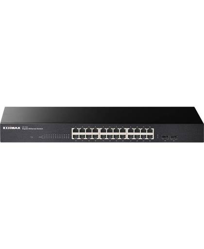 EDIMAX GS-1026 Netwerk switch RJ45/SFP 24 + 2 poorten 1 Gbit/s