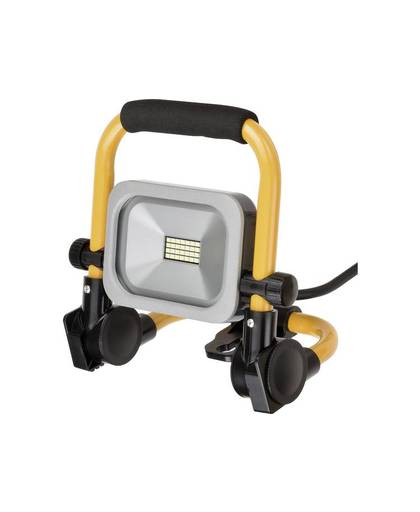 Brennenstuhl bouwplaatsverlichting Mobiele Slim LED-spot ML DN 2810 FL 1172900102 Zwart-geel LED vast ingebouwd