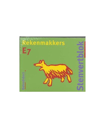 Stenfertblok Rekenmakkers: E7. M. van der Borgh, Paperback