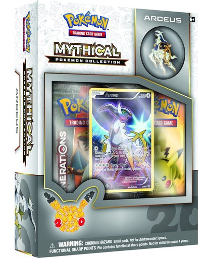 Pokémon 20th Anniversary Mythical Collection Arceus