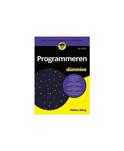 Programmeren voor Dummies. Wang, Wallace, Paperback