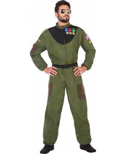 Militaire piloot kostuum voor mannen