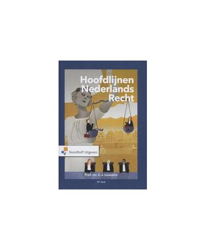 Hoofdlijnen Nederlands recht. Loonstra, C.J., Paperback