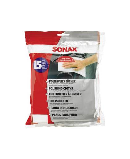 Sonax 422200 Sonax polijstvlies 15 stuks