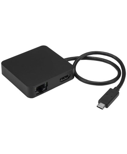StarTech.com DKT30CHD USB 3.0 (3.1 Gen 1) Type-C Zwart notebook dock & poortreplicator