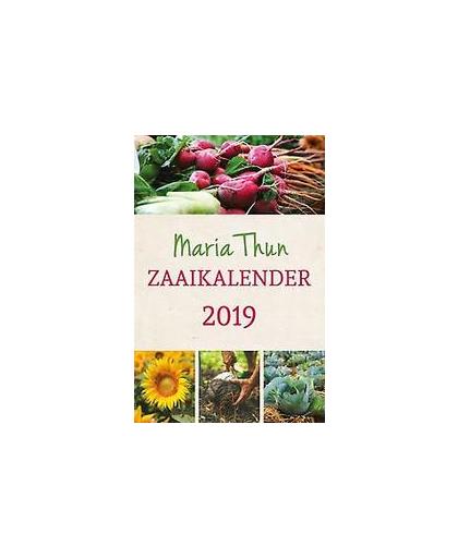 Maria Thuns Zaaikalender 2019. Thun, Matthias, Paperback