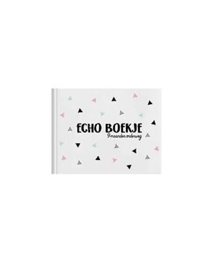 Echo boekje. 9 maanden onderweg, Veer, Sanne van der, Hardcover