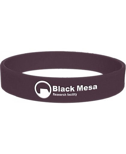 Half-Life Silicone Wristband Black Mesa