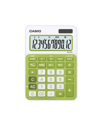 Casio MS-20NC calculator Desktop Basisrekenmachine Groen