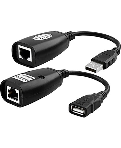 USB verlenging via Ethernet (UTP / RJ45) - verlengkabel