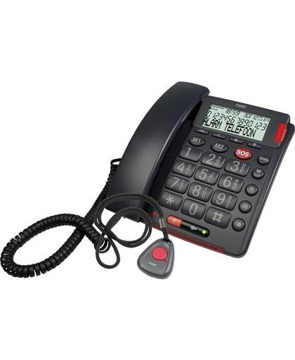 Fysic FX-3850 Bedrade seniorentelefoon Zwart