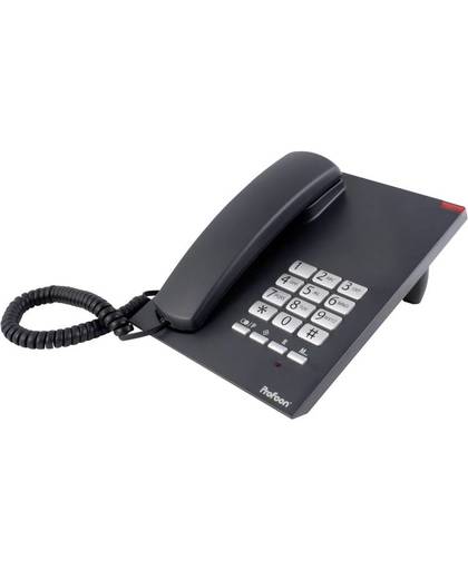 Profoon TX-310 Bedrade analoge telefoon Zwart