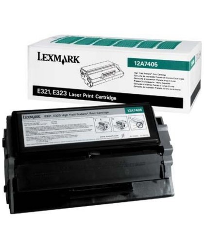 Lexmark E321, E323 6K retourprogramma printcartr.