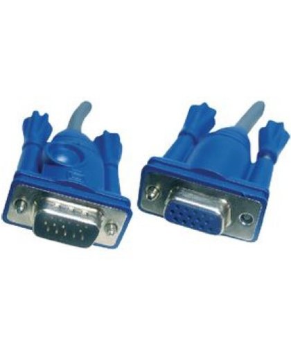 Aten 2L-2403 3m VGA (D-Sub) VGA (D-Sub) Blauw, Grijs VGA kabel