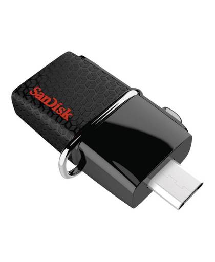 SanDisk Ultra Dual USB-stick smartphone/tablet Zwart 128 GB Micro-USB 2.0, USB 3.0
