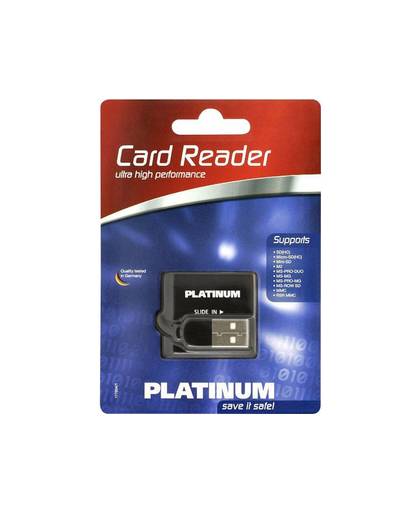 Platinum 177604-3 Externe geheugenkaartlezer USB 2.0