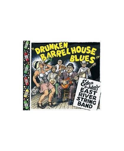 DRUNKEN BARRELHOUSE BLUES COVER ARTWORK BY ROBERT CRUMB // COLORED VINYL. EAST RIVER STRING BAND, Vinyl LP