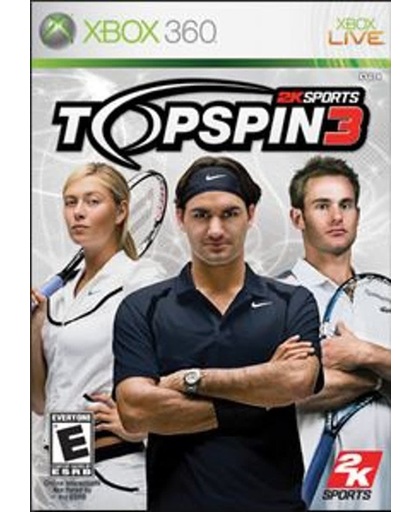 Take-Two Interactive Top Spin 3 Xbox 360