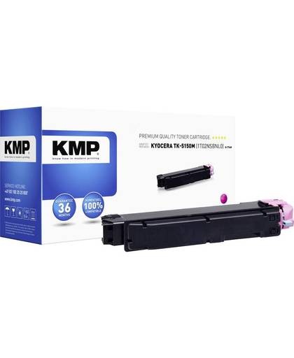 KMP Tonercassette vervangt Kyocera TK-5150M Compatibel Magenta 10000 bladzijden K-T74M