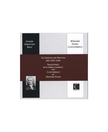 6 SONATAS & PARTITAS BWV1 WINSOME EVANS. J.S. BACH, CD
