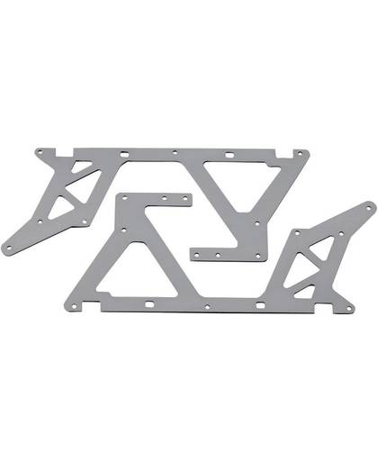Reely Reserveonderdeel Metalen zijplaten onder Geschikt voor model (modelbouw): Rex-X, Rex-X Pro