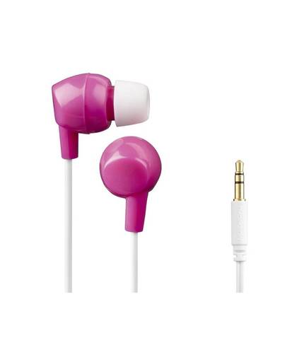 Thomson EAR3106P Kinder Oordopjes In Ear Volumebegrenzing Roze, Wit