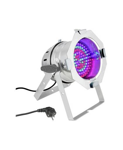 LED PAR-schijnwerper Cameo PAR 56 CAN RGB 10 PS Aantal LEDs: 108 x Zilver