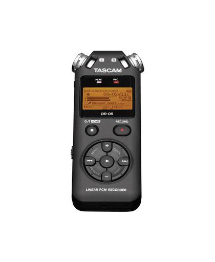 Tascam DR-05V2 Mobiele audiorecorder Zwart
