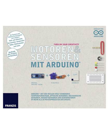 Leerpakket Franzis Verlag Motoren & Sensoren mit Arduino 978-3-645-65360-2 vanaf 14 jaar