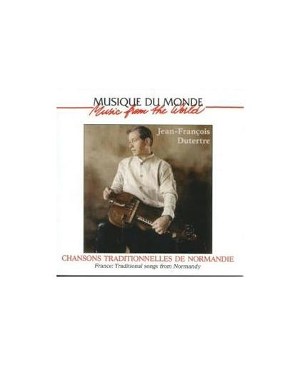 CHANSONS TRADITIONELLES.. ..DE NORMANDIE // MUSIQUE DU MONDE. V/A, CD