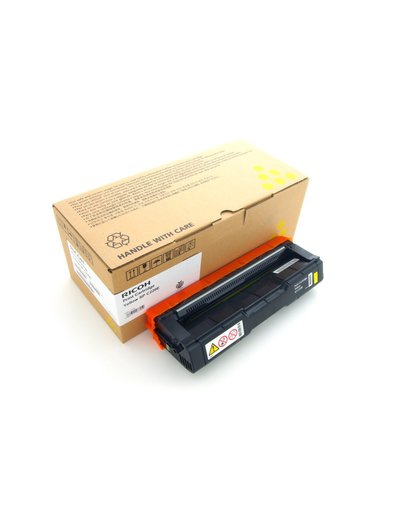 Ricoh Yellow Print Cartridge SP C220 Lasertoner 2000pagina's Geel