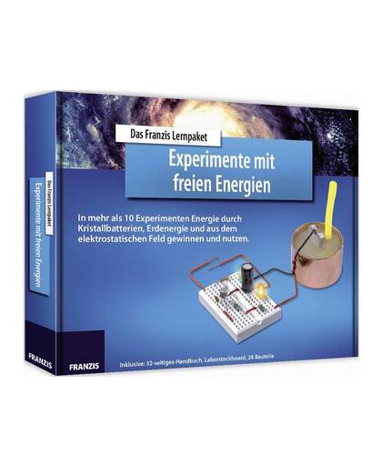 Franzis Verlag 978-3-645-65277-3 LP Experimente mit freien Energien Leerpakket Leeftijdsklasse: vanaf 14 jaar