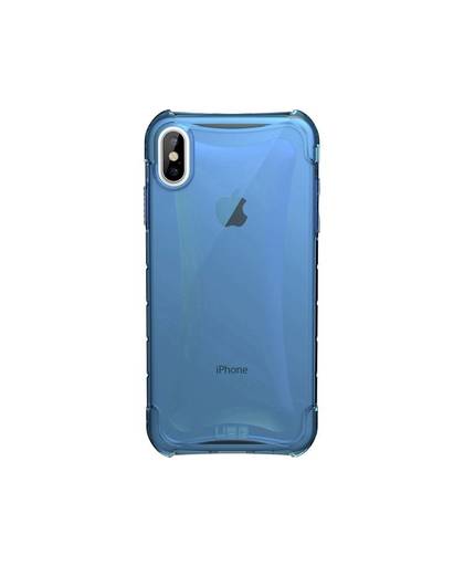 uag Plyo iPhone Backcover Geschikt voor model (GSMs): Apple iPhone XS Max Blauw (transparant)
