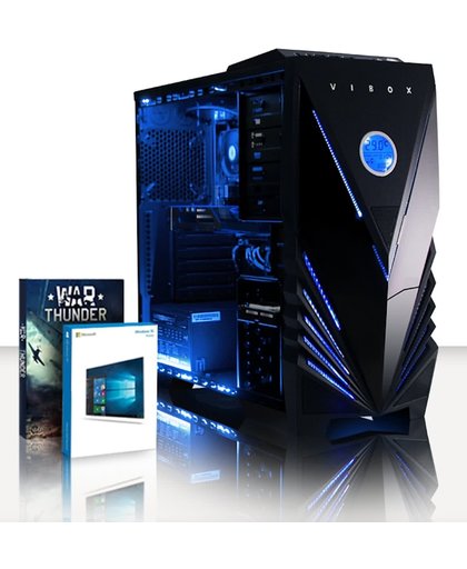Precision 6W Game PC - 4.0GHz AMD 4-Core CPU, GT 710 GPU, Gaming Desktop PC met Windows 10 OS, Levenslang Garantie (FX Quad 4-Core Processor, Nvidia Geforce GT 710 Videokaart, 8 GB RAM, 1 TB Harde Schijf)