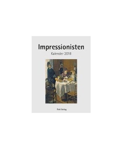 Impressionisten 2018. Kunstkarten-Einsteckkalender. Paperback