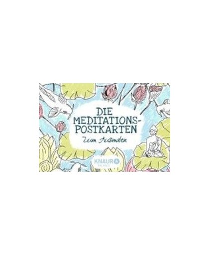 Die Meditations-Postkarten zum Ausmalen. Melanie Zimmer, Paperback