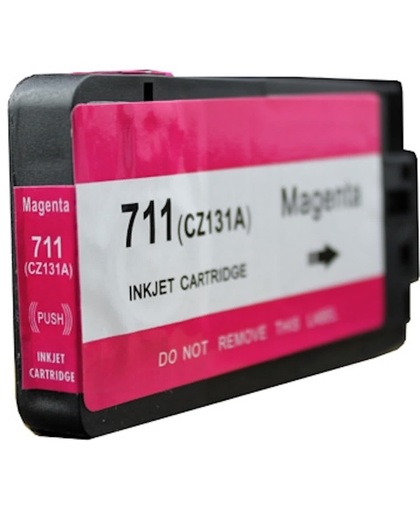 inkt cartridge voor HP 711 magenta T120 T520