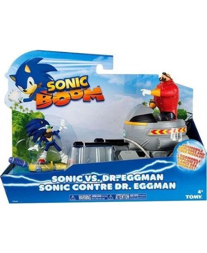 Sonic Boom Action Figure - Sonic vs Dr. Eggman