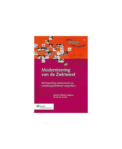 Modernisering van de ziektewet. gevolgen wet beperking ziekteverzuim arbeidsongeschiktheid vangnetters (BeZaVa), Ruud de Leede, Paperback