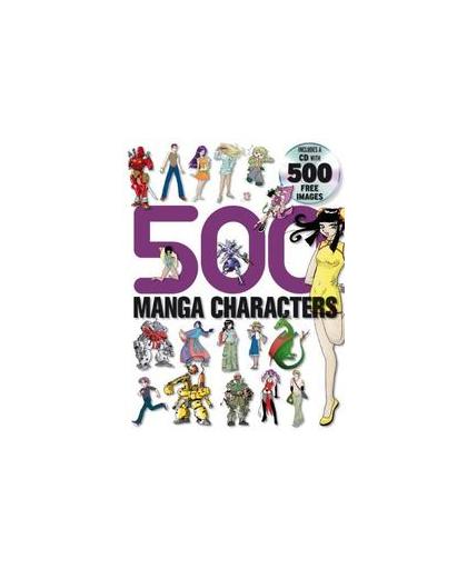 500 Manga Characters. (UK ed: see isbn 9781905814039) (E), Yishan Li, Paperback