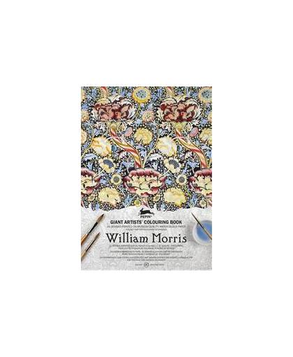 William Morris. giant artists' colouring book, Pepin van Roojen, Paperback