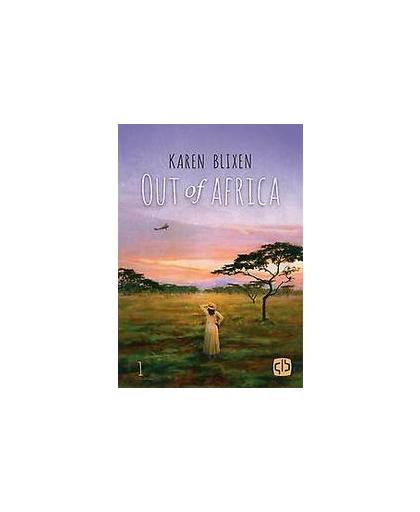 Out of Africa (in 2 banden). grote letter uitgave, Karen Blixen, Hardcover