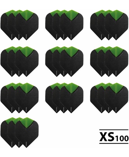 10 Sets (30 stuks) XS100 Skylight flights Multipack - Groen