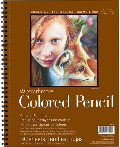 Strathmore colour pencil blok 15x20cm