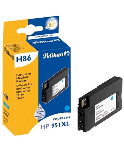 Pelikan H86 - Inktcartridge /.Cyaan