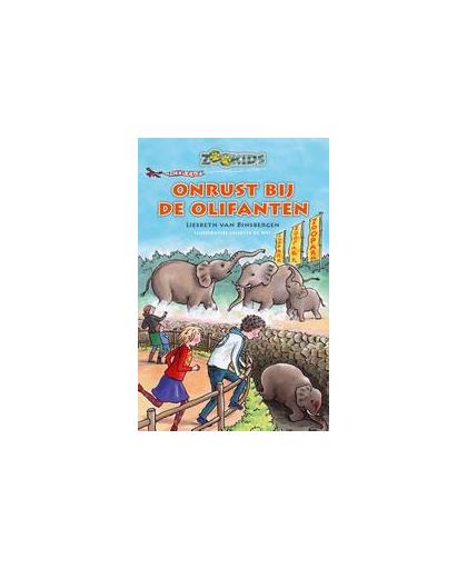 Onrust bij de olifanten. Van Binsbergen, Liesbeth, Hardcover