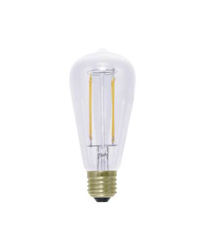 Segula 50298 LED-lamp E27 Ballon 6 W = 40 W Warmwit Dimbaar, Filament / Retro-LED Energielabel A+ (A++ - E) 1 stuks
